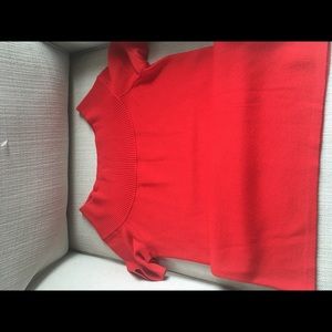 Ladies Red Sweater